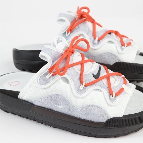 Rare NEW in Box Nike Offline 2.0 Summit White Platform Slides Size W9/M7.5/40.5 - Picture 1 of 13